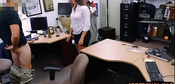  Hot ass woman screwed by nasty pawn man